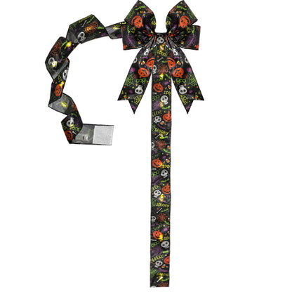 Halloween LED hair bow product photo